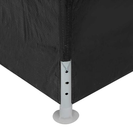 Partytent 3x9 m antraciet