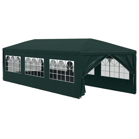 Partytent 3x9 m groen