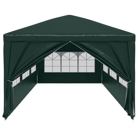 Partytent 3x9 m groen