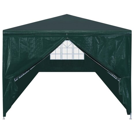 Partytent 3x12 m groen