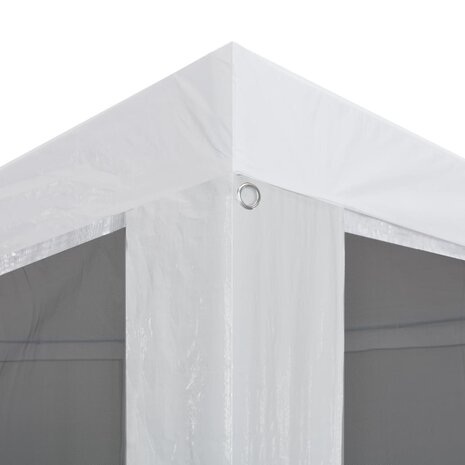 Partytent met 6 mesh zijwanden 6x3 m