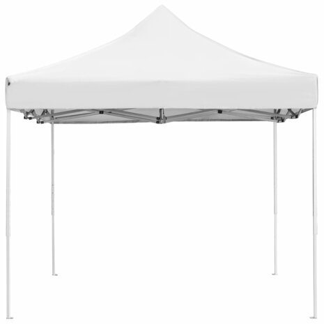 Partytent professioneel inklapbaar 4,5x3 m aluminium wit