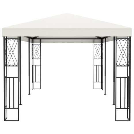 Prieel 3x6 m stof crème