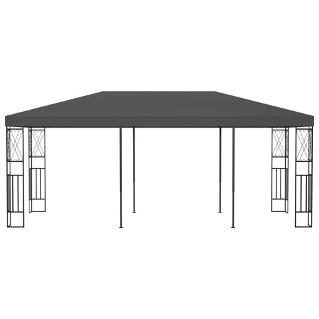 Prieel 3x6 m stof antraciet
