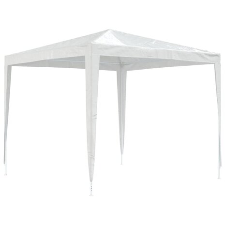 Partytent 2,5x2,5 m wit