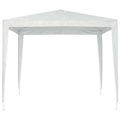 Partytent 2,5x2,5 m wit