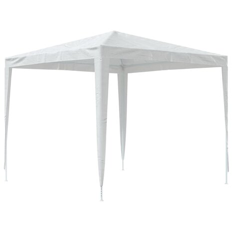 Partytent 2,5x2,5 m wit