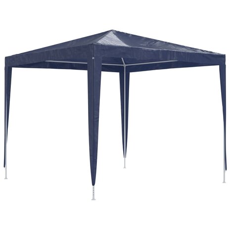 Partytent 2,5x2,5 m blauw