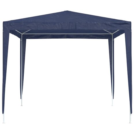 Partytent 2,5x2,5 m blauw