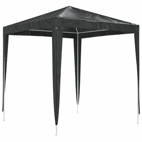 Partytent professioneel 2x2 m antraciet
