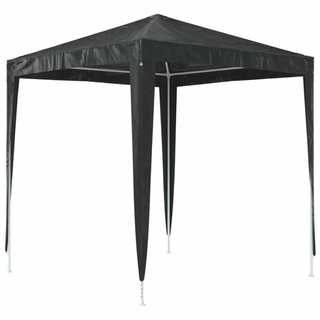 Partytent professioneel 2x2 m antraciet