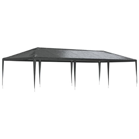 Partytent professioneel 90 g/m² 4x9 m antraciet