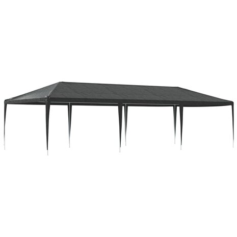 Partytent professioneel 90 g/m² 4x9 m antraciet