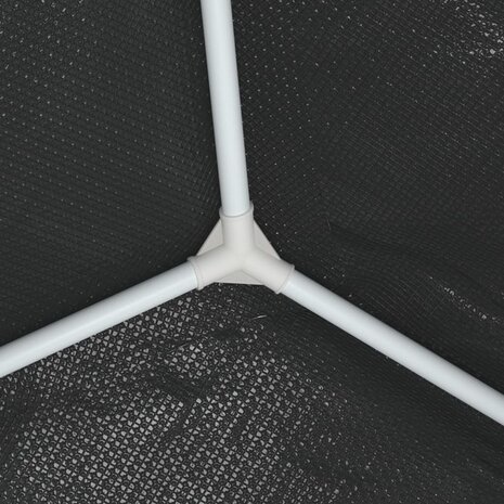 Partytent professioneel 90 g/m² 4x9 m antraciet