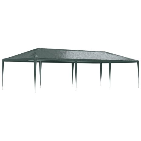 Partytent professioneel 90 g/m² 4x9 m groen
