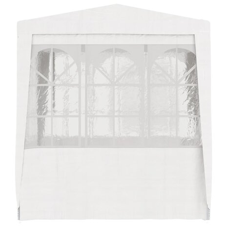 Partytent met zijwanden professioneel 90 g/m² 2x2 m wit
