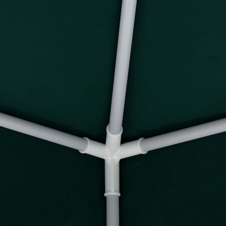 Partytent met zijwanden professioneel 90 g/m² 4x6 m groen