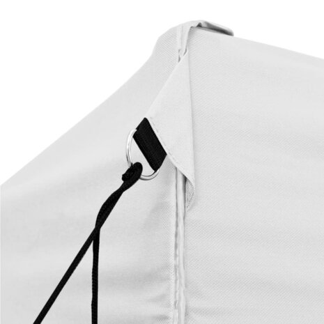 Partytent inklapbaar 3x6 m staal wit