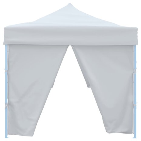 Partytent pop-up met 8 zijwanden 3x9 m wit