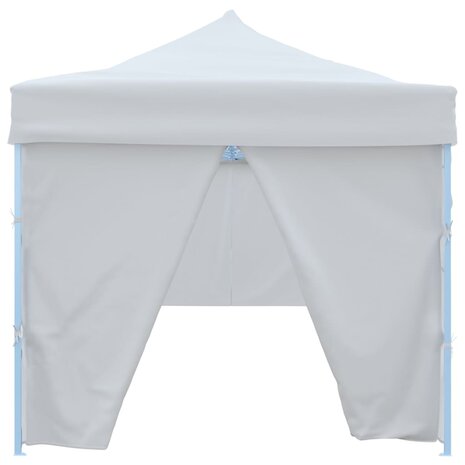 Partytent pop-up met 8 zijwanden 3x9 m wit