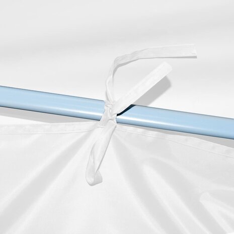 Partytent pop-up met 8 zijwanden 3x9 m wit