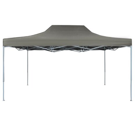 Partytent inklapbaar 3x4 m staal antraciet
