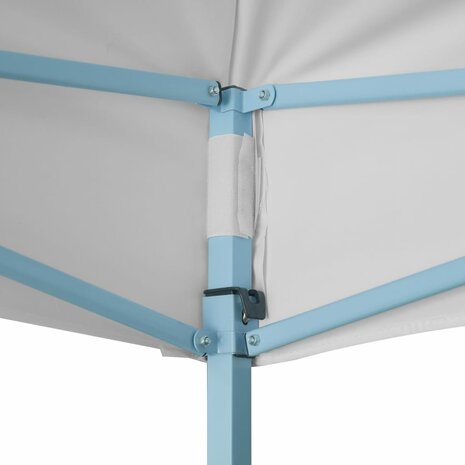 Partytent inklapbaar 3x4 m staal wit