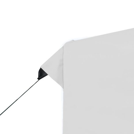 Partytent inklapbaar met wanden 2x2 m aluminium wit