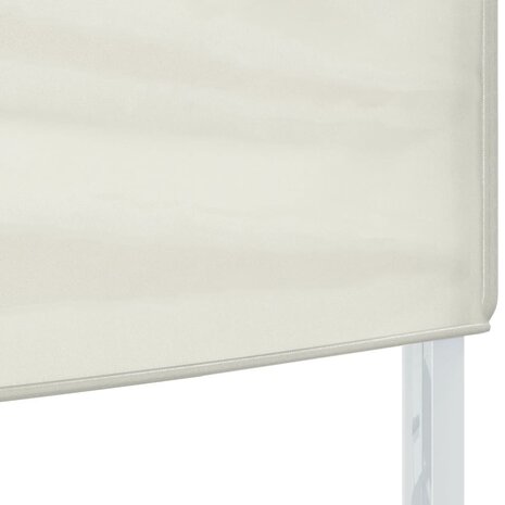 Partytent inklapbaar 2x2 m crèmekleurig