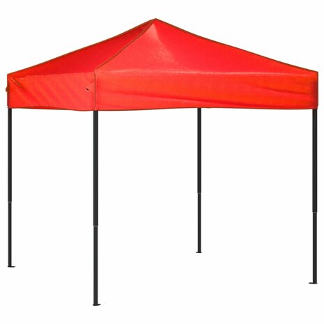 Partytent inklapbaar 2x2 m rood