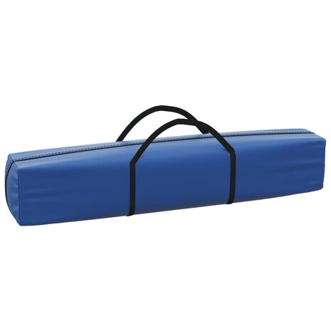 Partytent inklapbaar met zijwanden 2x2 m blauw