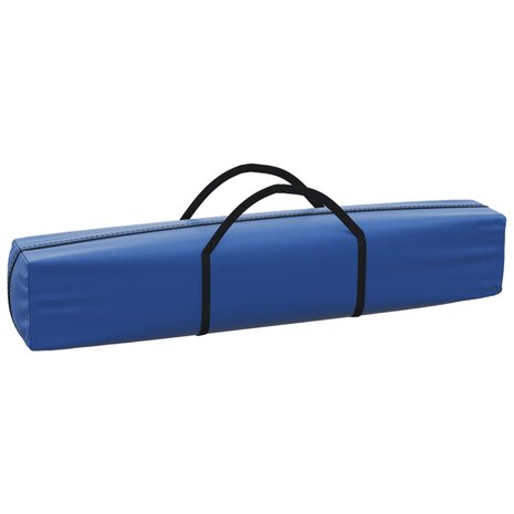 Partytent inklapbaar met zijwanden 3x3 m blauw