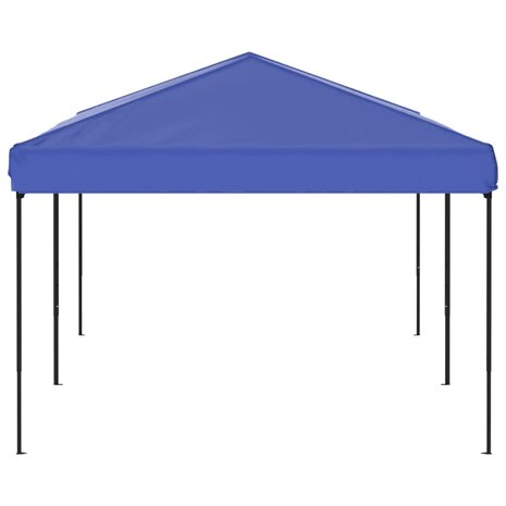 Partytent inklapbaar 3x6 m blauw