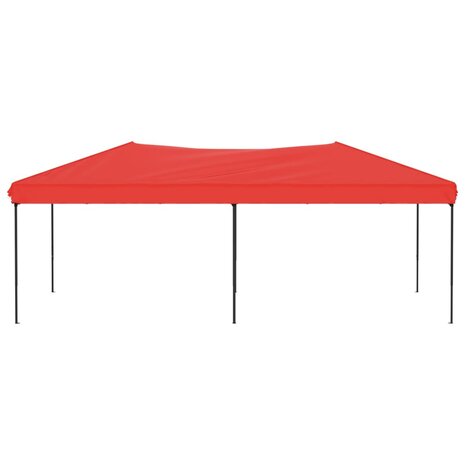 Partytent inklapbaar 3x6 m rood