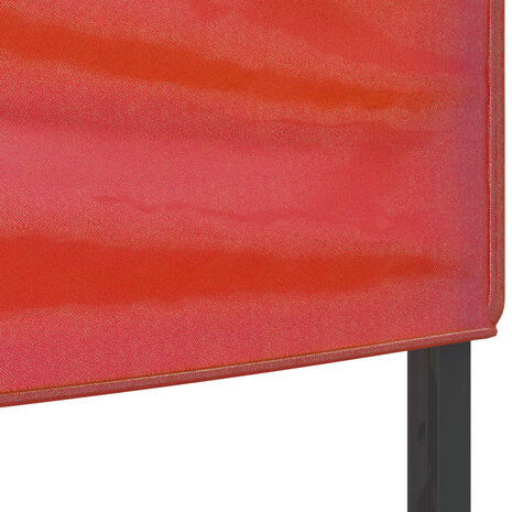 Partytent inklapbaar 3x6 m rood
