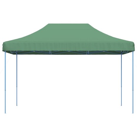 Partytent inklapbaar pop-up 440x292x315 cm groen