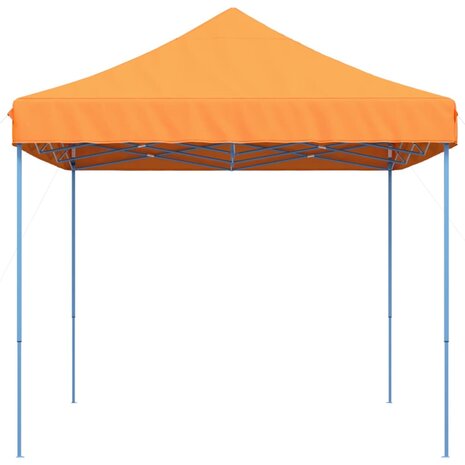 Partytent inklapbaar pop-up 440x292x315 cm oranje