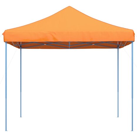 Partytent inklapbaar pop-up 292x292x315 cm oranje