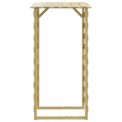 Pergola's met dak 3 st 100x90x200 cm geïmpregneerd grenenhout