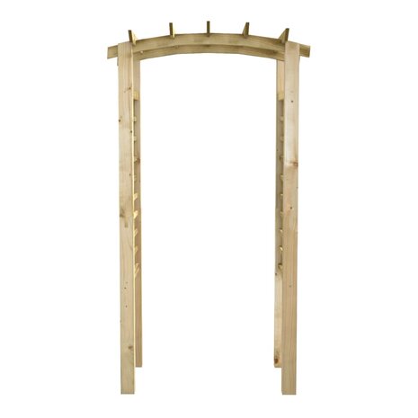 Tuinboog 110x60x210 cm geïmpregneerd massief grenenhout
