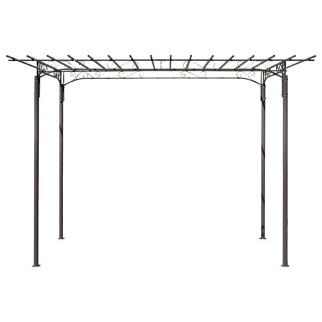 Stalen rozenboog 215 cm
