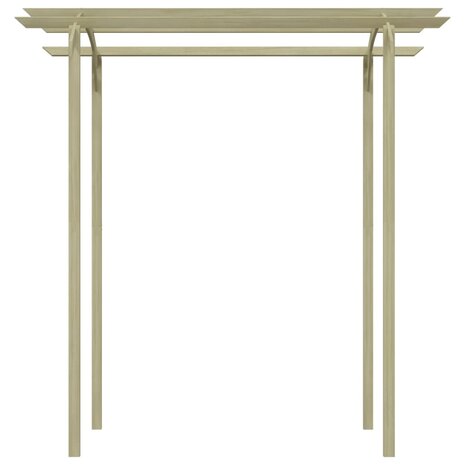 Pergola 180x197x210 cm geïmpregneerd grenenhout