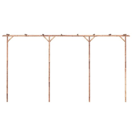 Pergola 385x40x205 cm bamboe