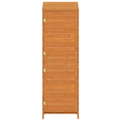 Tuinschuur 55x52x174,5 cm massief vurenhout bruin