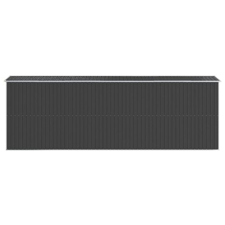 Tuinschuur 192x606x223 cm gegalvaniseerd staal antracietkleurig