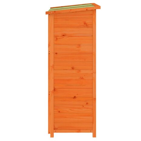 Tuinschuur 83x57x140 cm massief grenenhout bruin