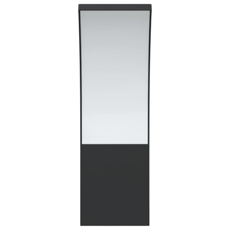 Buitenwandlampen 2 st LED gegoten aluminium zwart