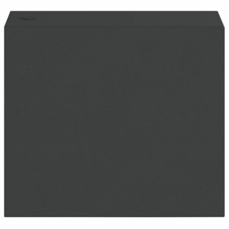 Buitenwandlampen 2 st gegoten aluminium zwart
