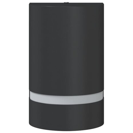 Buitenwandlamp gegoten aluminium zwart