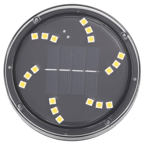 Grondlampen 4 st solar met grondpennen warmwit